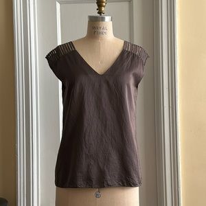 Cynthia Steffe Top with Shoulder Detail